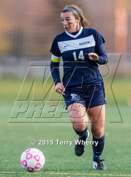 Thumbnail 2 in Brighton vs Williamsville East (NYSPHSAA Class A Regional Final) photogallery.