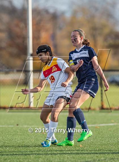 Thumbnail 2 in Brighton vs Williamsville East (NYSPHSAA Class A Regional Final) photogallery.