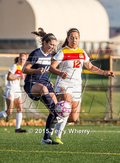 Thumbnail 3 in Brighton vs Williamsville East (NYSPHSAA Class A Regional Final) photogallery.