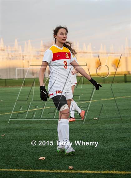 Thumbnail 2 in Brighton vs Williamsville East (NYSPHSAA Class A Regional Final) photogallery.