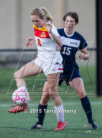 Thumbnail 3 in Brighton vs Williamsville East (NYSPHSAA Class A Regional Final) photogallery.