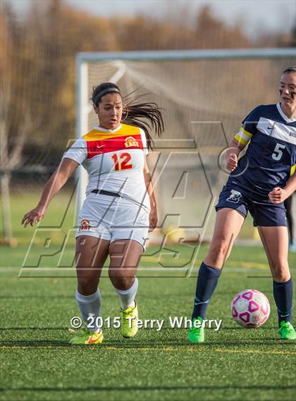 Thumbnail 1 in Brighton vs Williamsville East (NYSPHSAA Class A Regional Final) photogallery.