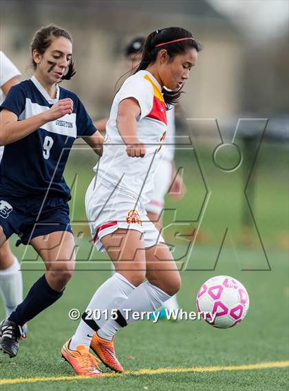 Thumbnail 2 in Brighton vs Williamsville East (NYSPHSAA Class A Regional Final) photogallery.