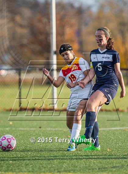 Thumbnail 3 in Brighton vs Williamsville East (NYSPHSAA Class A Regional Final) photogallery.