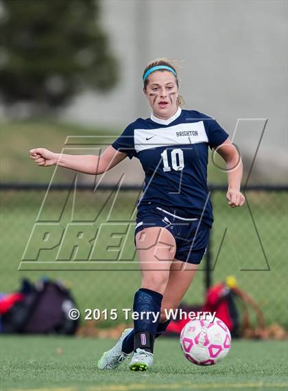 Thumbnail 2 in Brighton vs Williamsville East (NYSPHSAA Class A Regional Final) photogallery.