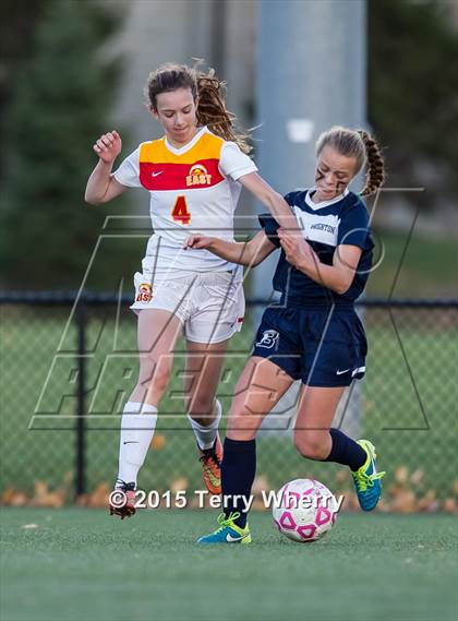 Thumbnail 2 in Brighton vs Williamsville East (NYSPHSAA Class A Regional Final) photogallery.