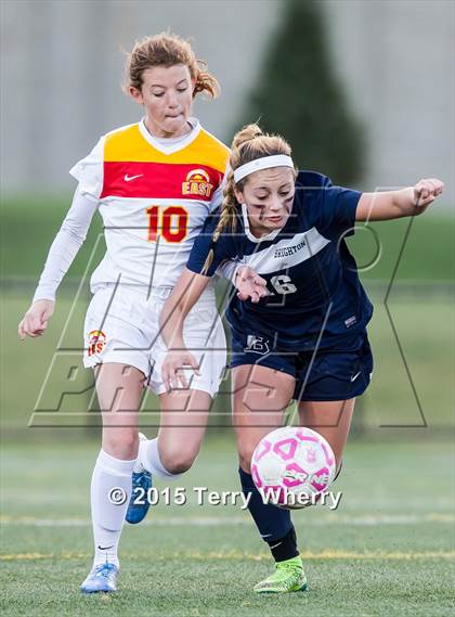 Thumbnail 1 in Brighton vs Williamsville East (NYSPHSAA Class A Regional Final) photogallery.