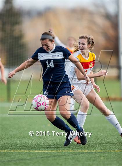 Thumbnail 2 in Brighton vs Williamsville East (NYSPHSAA Class A Regional Final) photogallery.