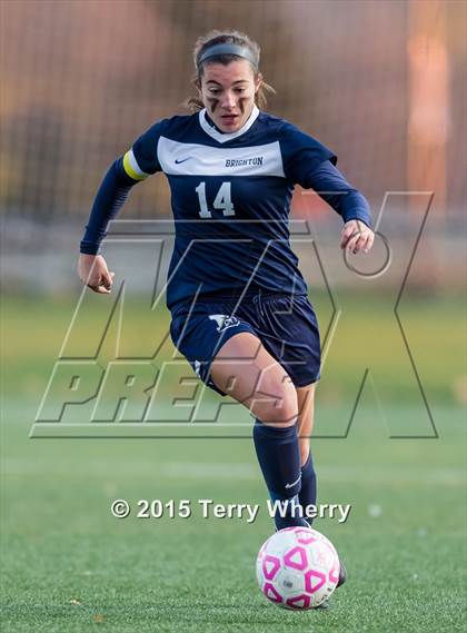 Thumbnail 2 in Brighton vs Williamsville East (NYSPHSAA Class A Regional Final) photogallery.