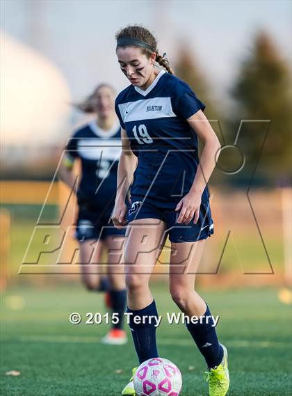 Thumbnail 3 in Brighton vs Williamsville East (NYSPHSAA Class A Regional Final) photogallery.