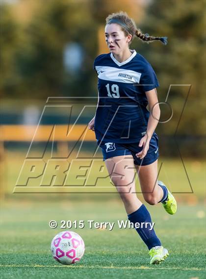 Thumbnail 2 in Brighton vs Williamsville East (NYSPHSAA Class A Regional Final) photogallery.