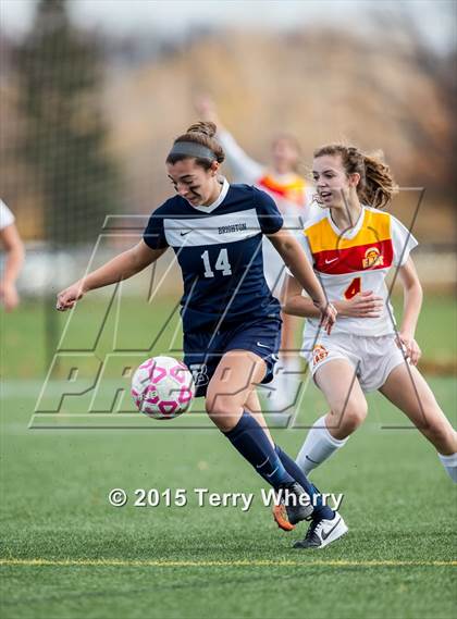 Thumbnail 1 in Brighton vs Williamsville East (NYSPHSAA Class A Regional Final) photogallery.