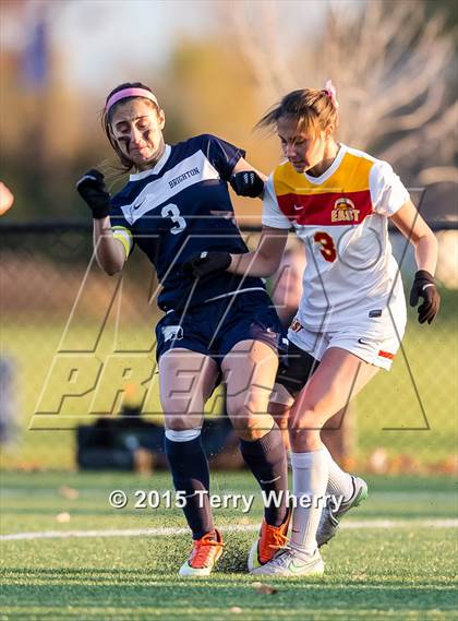 Thumbnail 3 in Brighton vs Williamsville East (NYSPHSAA Class A Regional Final) photogallery.