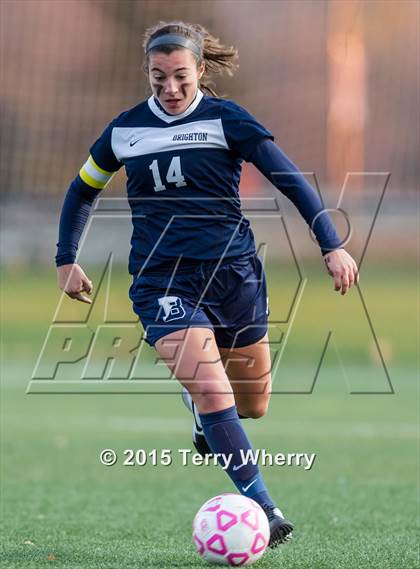 Thumbnail 1 in Brighton vs Williamsville East (NYSPHSAA Class A Regional Final) photogallery.
