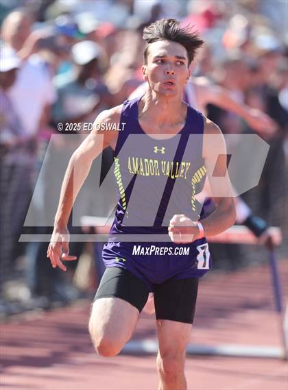 Thumbnail 2 in CIF NCS Meet of Champions (Boys 110M and 300M Hurdles) photogallery.