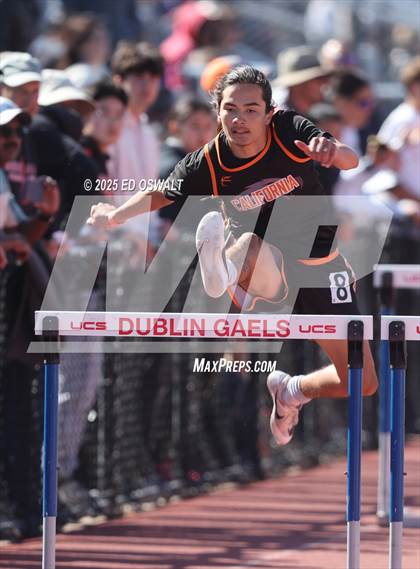 Thumbnail 3 in CIF NCS Meet of Champions (Boys 110M and 300M Hurdles) photogallery.