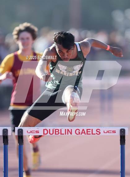 Thumbnail 1 in CIF NCS Meet of Champions (Boys 110M and 300M Hurdles) photogallery.