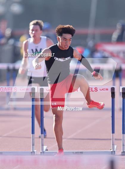 Thumbnail 2 in CIF NCS Meet of Champions (Boys 110M and 300M Hurdles) photogallery.