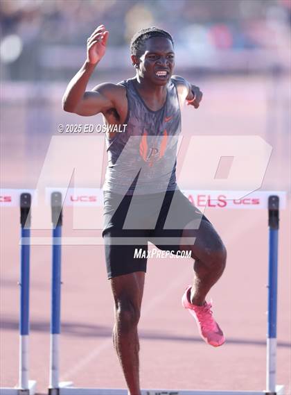 Thumbnail 2 in CIF NCS Meet of Champions (Boys 110M and 300M Hurdles) photogallery.