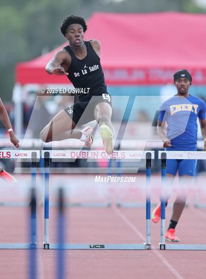 Thumbnail 2 in CIF NCS Meet of Champions (Boys 110M and 300M Hurdles) photogallery.
