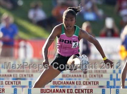 Thumbnail 1 in CIF State Track & Field Championships (Girls Preliminary Track Events) photogallery.