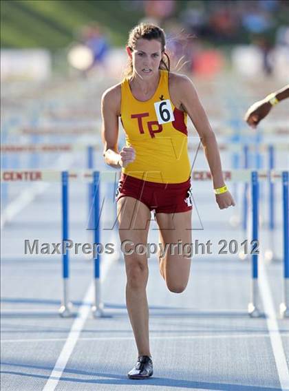 Thumbnail 1 in CIF State Track & Field Championships (Girls Preliminary Track Events) photogallery.