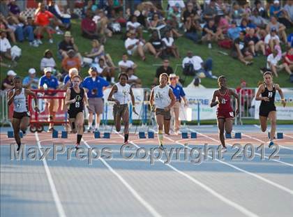 Thumbnail 2 in CIF State Track & Field Championships (Girls Preliminary Track Events) photogallery.