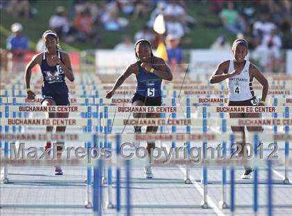 Thumbnail 2 in CIF State Track & Field Championships (Girls Preliminary Track Events) photogallery.