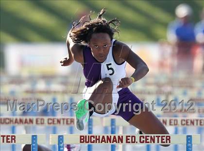 Thumbnail 1 in CIF State Track & Field Championships (Girls Preliminary Track Events) photogallery.