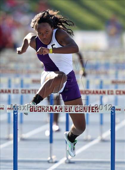 Thumbnail 3 in CIF State Track & Field Championships (Girls Preliminary Track Events) photogallery.