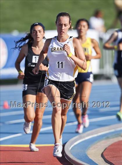 Thumbnail 3 in CIF State Track & Field Championships (Girls Preliminary Track Events) photogallery.