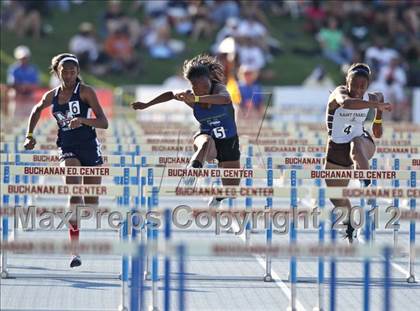 Thumbnail 3 in CIF State Track & Field Championships (Girls Preliminary Track Events) photogallery.