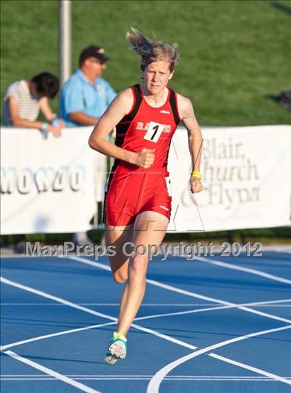 Thumbnail 1 in CIF State Track & Field Championships (Girls Preliminary Track Events) photogallery.