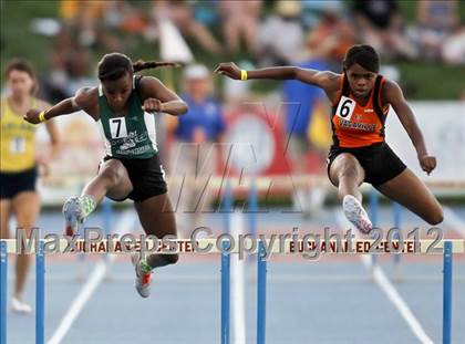 Thumbnail 2 in CIF State Track & Field Championships (Girls Preliminary Track Events) photogallery.