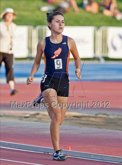 Thumbnail 3 in CIF State Track & Field Championships (Girls Preliminary Track Events) photogallery.
