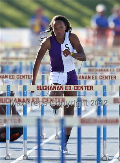 Thumbnail 3 in CIF State Track & Field Championships (Girls Preliminary Track Events) photogallery.