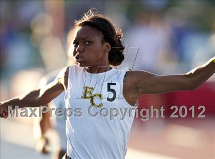 Thumbnail 2 in CIF State Track & Field Championships (Girls Preliminary Track Events) photogallery.