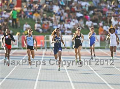 Thumbnail 3 in CIF State Track & Field Championships (Girls Preliminary Track Events) photogallery.