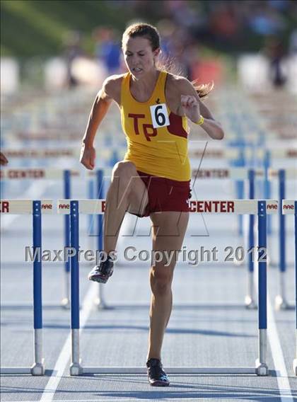 Thumbnail 3 in CIF State Track & Field Championships (Girls Preliminary Track Events) photogallery.