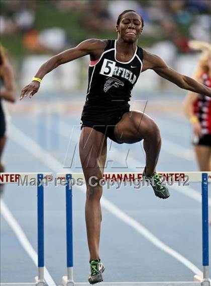 Thumbnail 2 in CIF State Track & Field Championships (Girls Preliminary Track Events) photogallery.