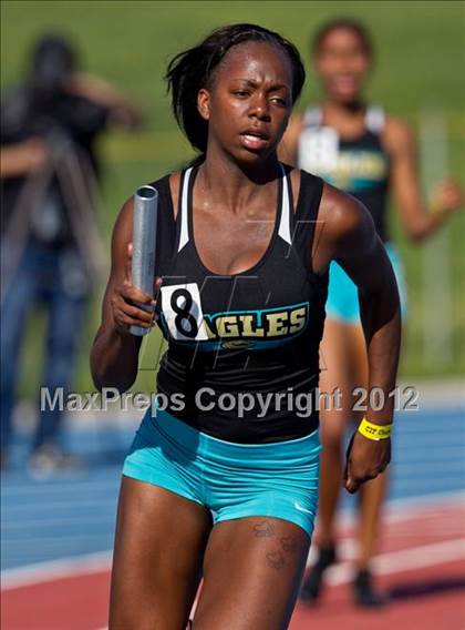 Thumbnail 2 in CIF State Track & Field Championships (Girls Preliminary Track Events) photogallery.