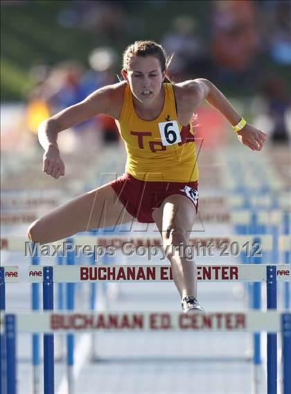 Thumbnail 2 in CIF State Track & Field Championships (Girls Preliminary Track Events) photogallery.