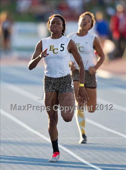 Thumbnail 3 in CIF State Track & Field Championships (Girls Preliminary Track Events) photogallery.