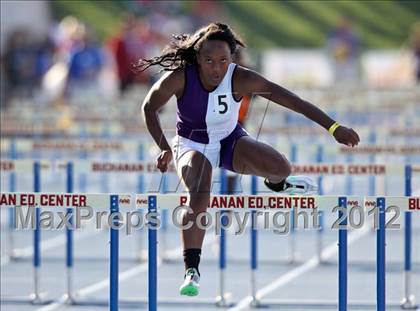 Thumbnail 1 in CIF State Track & Field Championships (Girls Preliminary Track Events) photogallery.