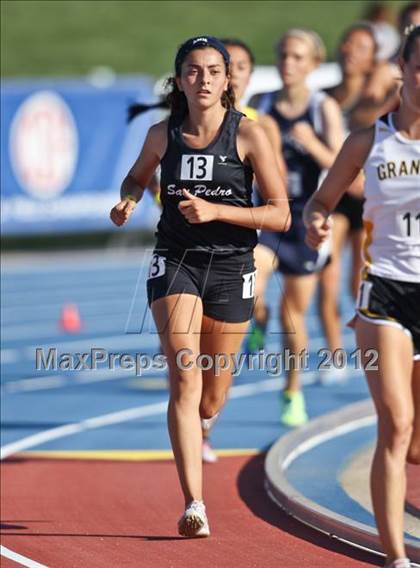 Thumbnail 2 in CIF State Track & Field Championships (Girls Preliminary Track Events) photogallery.