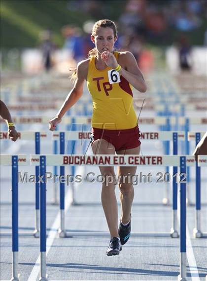 Thumbnail 3 in CIF State Track & Field Championships (Girls Preliminary Track Events) photogallery.