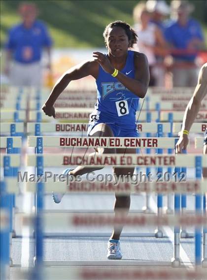 Thumbnail 3 in CIF State Track & Field Championships (Girls Preliminary Track Events) photogallery.