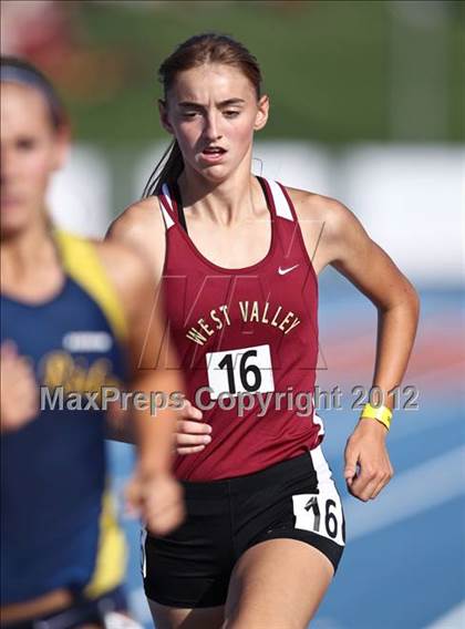 Thumbnail 3 in CIF State Track & Field Championships (Girls Preliminary Track Events) photogallery.