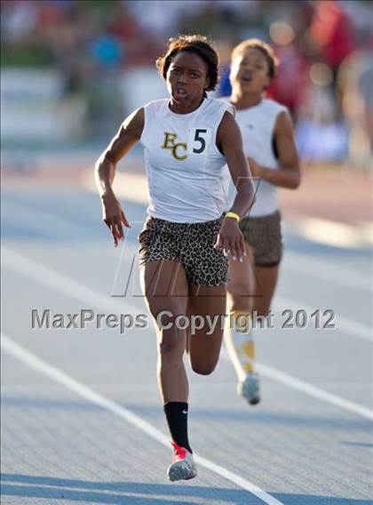 Thumbnail 3 in CIF State Track & Field Championships (Girls Preliminary Track Events) photogallery.