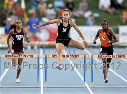 Thumbnail 3 in CIF State Track & Field Championships (Girls Preliminary Track Events) photogallery.